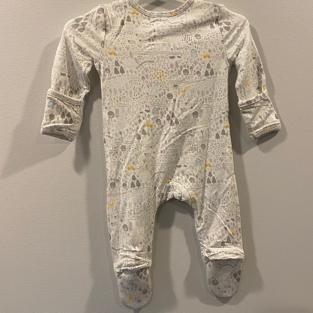 SOFT Bamboo Blend Footie Pajamas from Angel Dear - Picture 3 of 5